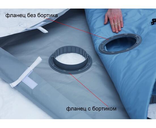 Дно гидро-термоизоляционное Лотос КубоЗонт 4 (260х260) с фланцами, фото , изображение 7