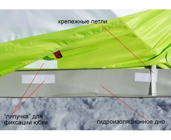 Дно гидроизоляционное Лотос Куб 4 (260x210), Размер (см): 260х210, Отверстия под лунки в полу: нет, фото , изображение 12