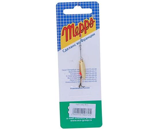 Блесна Mepps Aglia Long 00 OR золото 1,5g    (A20), Цвет: Gold, Вес блесны (г): 1,5, фото , изображение 3