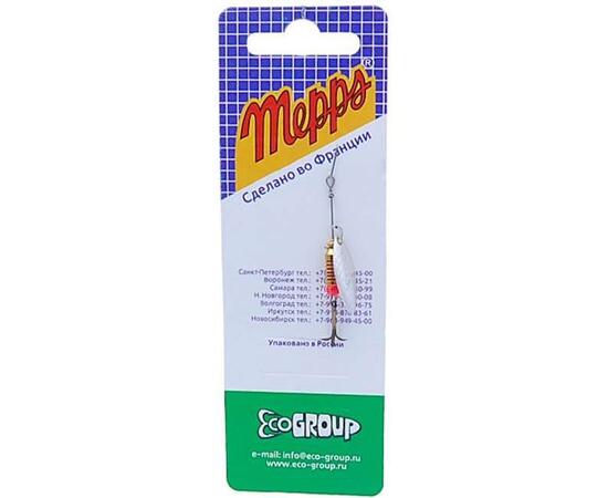 Блесна Mepps Aglia Long 00 AG серебро 1,5g    (A17), Цвет: Silver, Вес блесны (г): 1,5, фото , изображение 3