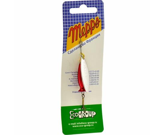 Блесна Mepps Aglia Long Heavy 1+ AG-AG/RGE серебро 12g    (C59), Цвет: Silver, Вес блесны (г): 12, фото , изображение 3