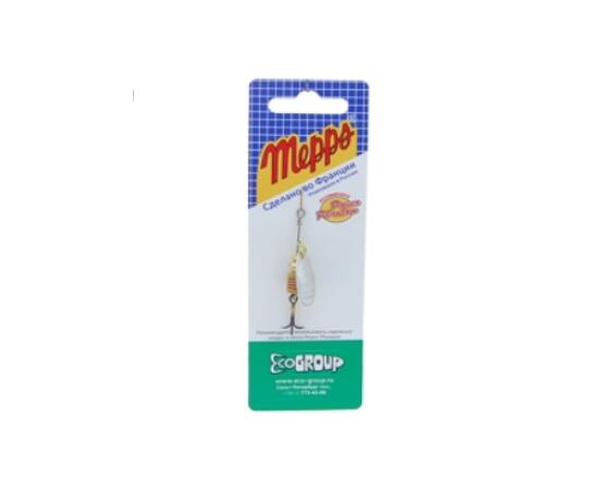 Блесна Mepps Aglia 1 AG серебро 3,5g    (C01), Цвет: Silver, Вес блесны (г): 3,5, фото , изображение 3