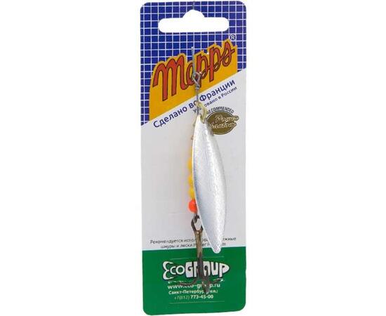 Блесна Mepps Aglia Long 4 AG серебро 17g    (F30), Цвет: Silver, Вес блесны (г): 17, фото , изображение 3