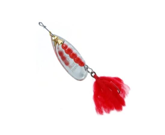 Блесна вращающаяся MEPPS AGLIA Red/White 7 (30 г), фото , изображение 2