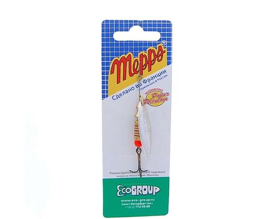 Блесна Mepps Aglia Long 1+AG серебро 6g    (C51), Цвет: Silver, Вес блесны (г): 6, фото , изображение 3