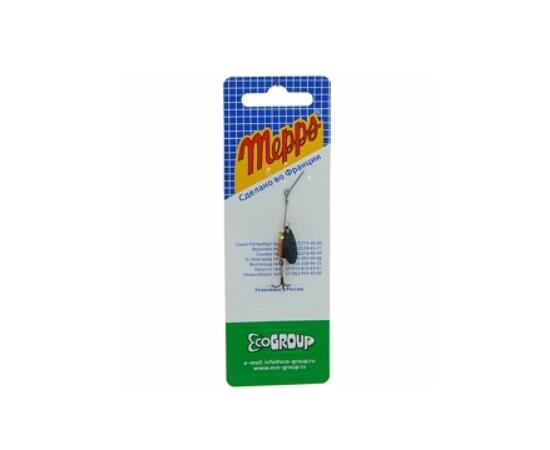 Блесна Mepps Aglia 00 N черный 1,5g, Цвет: Black, Вес блесны (г): 1,5, фото , изображение 3