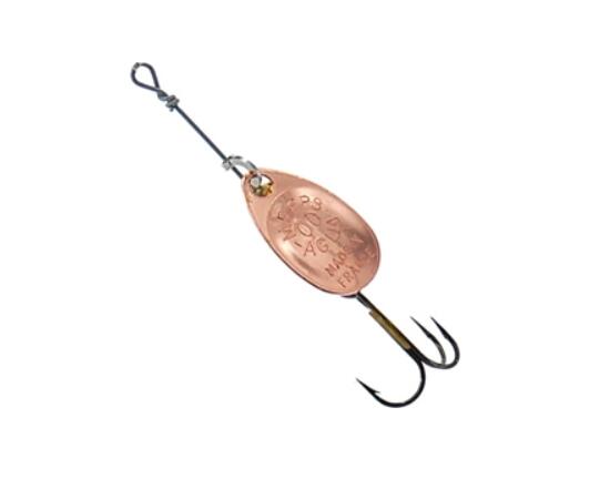 Блесна Mepps Aglia 00 CU медь 1,5g    (A02), Цвет: Copper, Вес блесны (г): 1,5, фото 