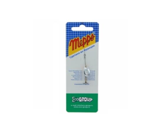 Блесна Mepps Aglia 00 AG серебро 1,5g    (A01), Цвет: Silver, Вес блесны (г): 1,5, фото , изображение 3
