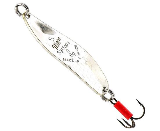 Блесна Mepps Syclops 0 AG/ROUGE серебро/красн 8g    (H06), Цвет: Red/Silver (Красная/Серебро), Вес блесны (г): 8, фото , изображение 2