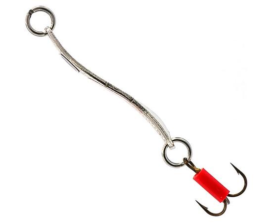 Блесна Mepps Syclops 00 AG/ROUGE серебро/красн 5g    (H02), Цвет: Red/Silver (Красная/Серебро), Вес блесны (г): 5, фото , изображение 2