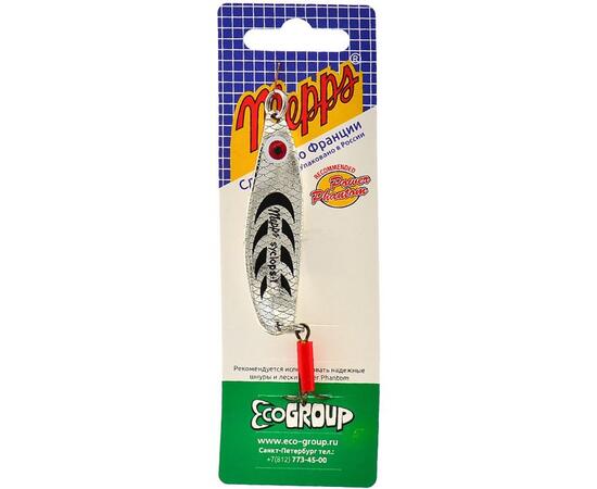 Блесна Mepps Syclops 1 AG/NOIR серебро/черн 12g    (H09), Цвет: Black/Silver (Черная/Серебро), Вес блесны (г): 12, фото , изображение 4