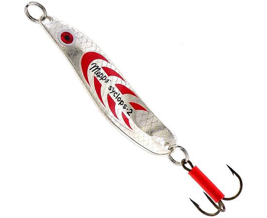 Блесна Mepps Syclops 2 AG/ROUGE серебро/красн 17g    (H15), Цвет: Red/Silver (Красная/Серебро), Вес блесны (г): 17, фото 