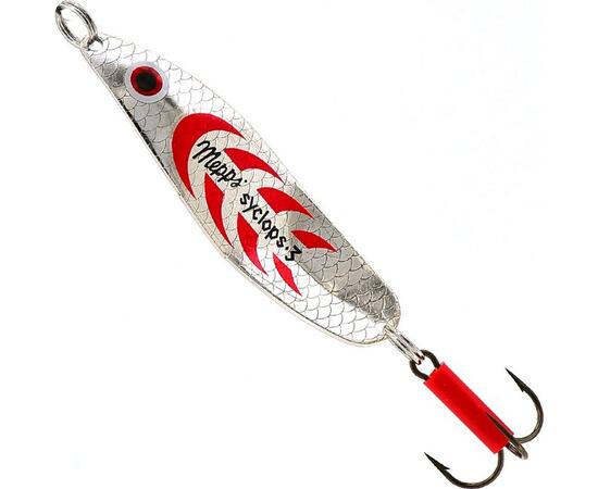 Блесна Mepps Syclops 3 AG/ROUGE серебро/красн 26g    (H19), Цвет: Red/Silver (Красная/Серебро), Вес блесны (г): 26, фото 