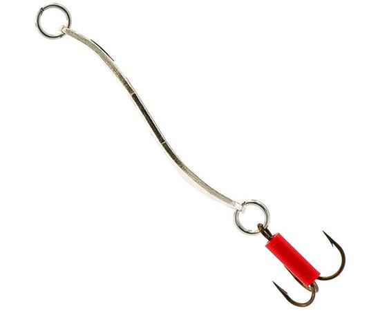 Блесна Mepps Syclops 1 AG/ROUGE серебро/красн 12g    (H10), Цвет: Red/Silver (Красная/Серебро), Вес блесны (г): 12, фото , изображение 2