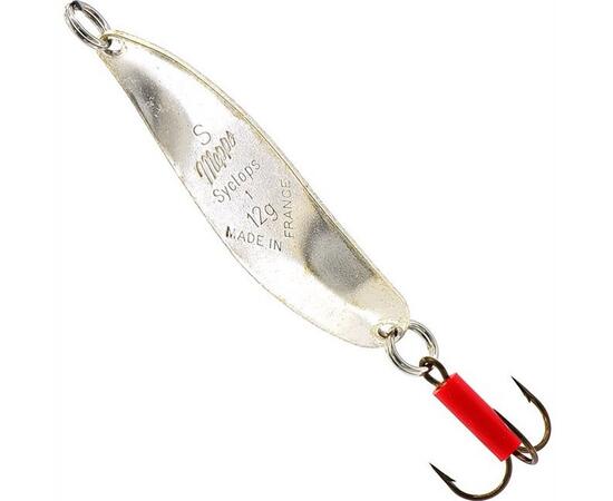 Блесна Mepps Syclops 1 AG/ROUGE серебро/красн 12g    (H10), Цвет: Red/Silver (Красная/Серебро), Вес блесны (г): 12, фото , изображение 3