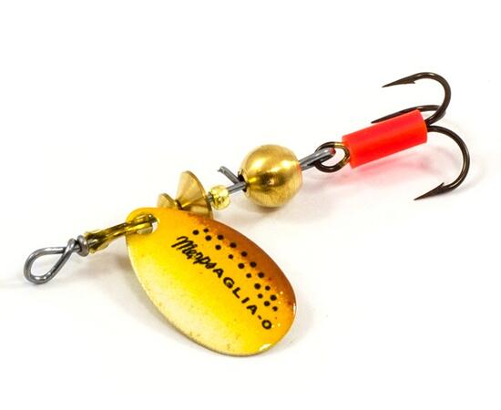 Блесна Mepps Aglia BROWN 0 TROUT 2,5g    (B09), Цвет: Brown, Вес блесны (г): 2,5, фото 