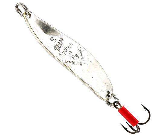Блесна Mepps Syclops 0 AG/NOIR серебро/черн 8g    (H05), Цвет: Black/Silver (Черная/Серебро), Вес блесны (г): 8, фото , изображение 2