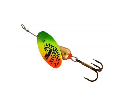 Блесна Mepps XD 1 TRIO Fluo Tiger 3g    (C69), фото 