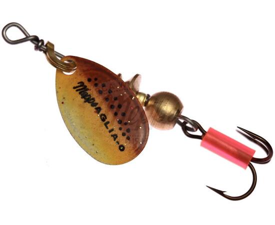 Блесна Mepps Aglia BROWN 0 TROUT 2,5g    (B09), Цвет: Brown, Вес блесны (г): 2,5, фото , изображение 2