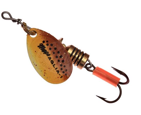 Блесна Mepps Aglia BROWN 1 TROUT 3,5g    (C20), Цвет: Brown, Вес блесны (г): 3,5, фото , изображение 2