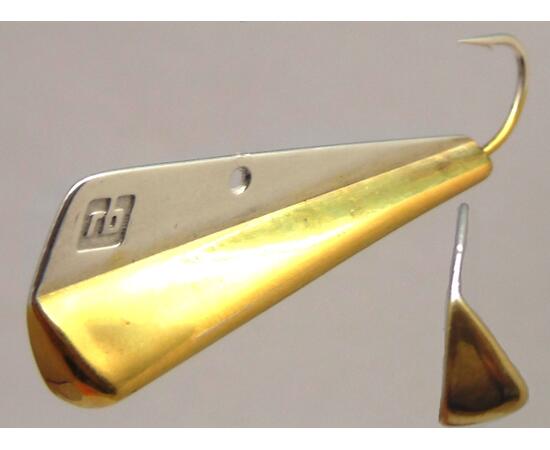 Блесна RB Parus 10 г Silver Gold, Цвет: Silver/Gold (Серебро/Золото), Вес блесны (г): 10, фото , изображение 3