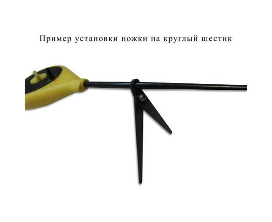 Ножка съёмная складная на круглый шестик для зимней удочки MEGATEX, фото , изображение 2