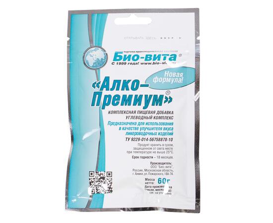 Бонификатор углеводный комплекс Алко-Премиум 60 г, Название дрожжей: Алко-Премиум 6, фото , изображение 2