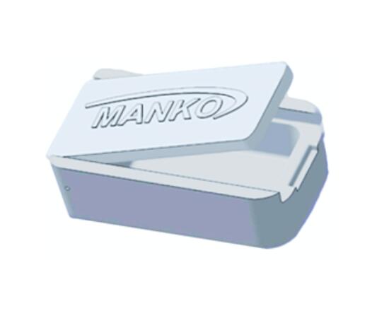 Мотыльница MANKO Элит Малая 80х50х30 мм (Белый), Расцветка: белый, фото 
