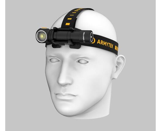 Фонарь Armytek Wizard C2 Pro Nichia Magnet USB / Теплый диод Nichia / 1600 лм / TIR 70°:120° / 1x18650 (в комплекте), фото 