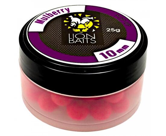 Lion Baits Бойл (pop-up) Mulberry 10 мм - 25 г, Вкус для группировки: Mulberry, фото 