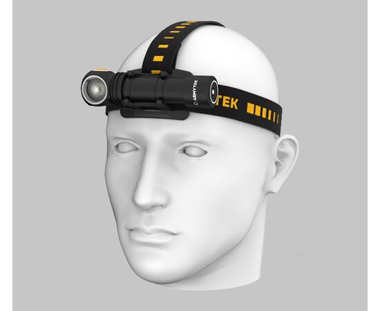 Фонарь Armytek Wizard C2 Magnet USB+18650 / 1200 лм / TIR 70°:120° Холодный свет., фото 
