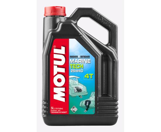 Моторное масло (4-х тактное) Motul Marine Tech 4T 25W40 20 л, фото 