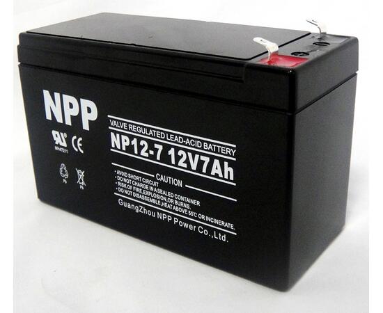 Аккумулятор NPP NP12 7Ah 12V, фото 