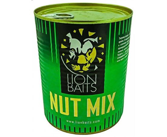Lion Baits NUT MIX ореховый микс - 900 мл, Вкус: ореховый микс, фото 
