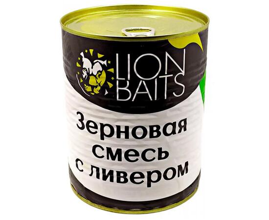 Lion Baits Зерновая смесь с ливером - 900 мл, фото 
