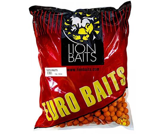 Lion Baits Бойлы тонущие серии EURO BAITS 20 мм (Тутти Фрутти) Tutti Frutti - 5 кг, Вкус: Tutti Frutti, Вид рыбы: Карп, Диаметр (мм): 20, фото 
