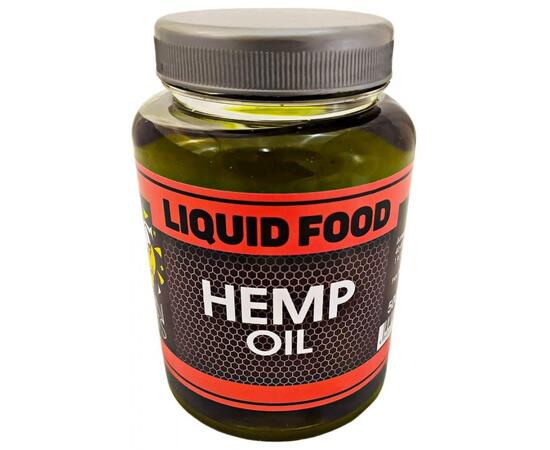 Lion Baits Жидкий ликвид LIQUID FOOD HEMP OIL - 500 мл, Вкус: HEMP OIL, фото 
