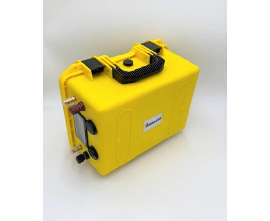 Аккумулятор BatteryCraft Lifepo4 12V 230Ah BMS 100 A c Bluetooth (желтый корпус), фото , изображение 2