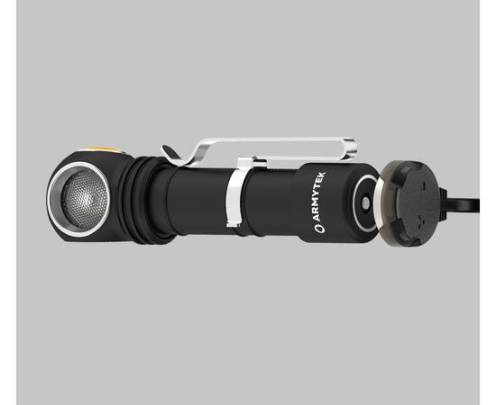 Фонарь Armytek Wizard C2 WR Magnet USB / Белый и красный свет / 1100 лм и 230 лм / TIR 70°:120°/1x18650, фото , изображение 4