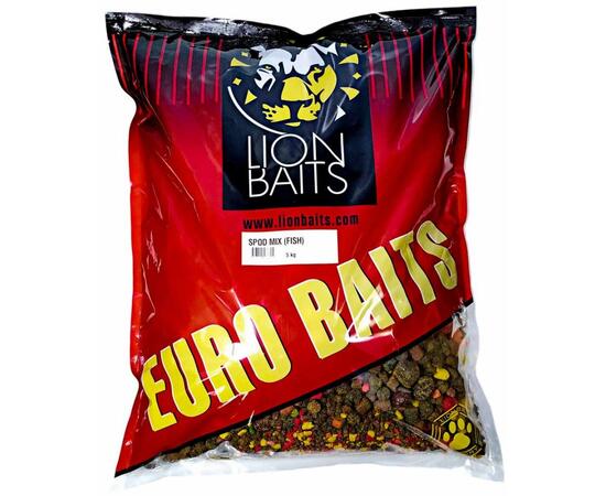 Lion Baits Спод-микс смесь SPOD MIX Fish (Рыбный) 5 кг, Вкус: Рыбный, фото 