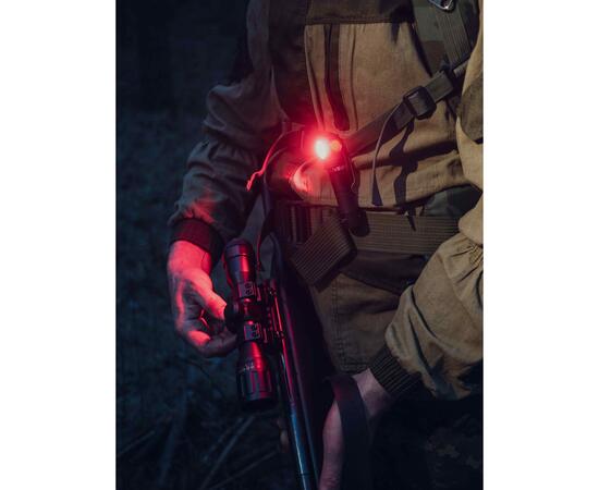Фонарь Armytek Wizard C2 WR Magnet USB / Белый и красный свет / 1100 лм и 230 лм / TIR 70°:120°/1x18650, фото , изображение 10