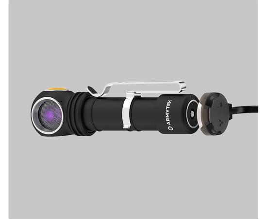 Фонарь Armytek Wizard C2 WUV / Белый и ультрафиолет / 1100 лм и 1595 мВт (400 нм) / TIR 70°:120°, фото , изображение 3
