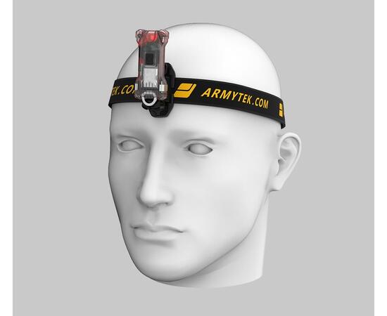Фонарь Armytek Zippy Extended Set WR Red / Белый и красный свет / 120 лм и 30 лм / 60°:110° / налобное крепление, фото 