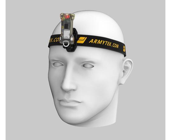 Фонарь Armytek Zippy Extended Set WR Yellow / Белый и красный свет / 120 лм и 30 лм / 60°:110° / налобное крепление, фото 