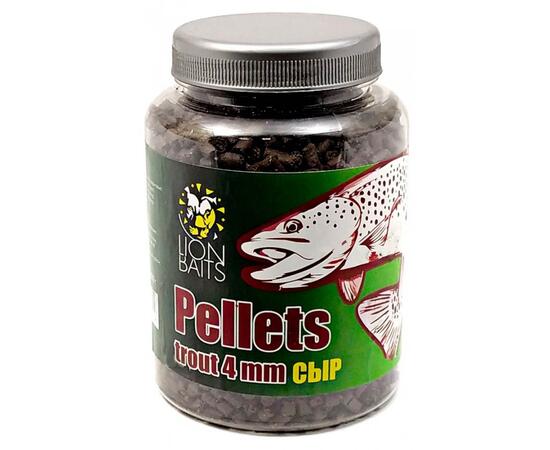 FishBerry Пеллетс форелевый Pellets Trout "Сыр" 4 мм - 300 гр, фото 