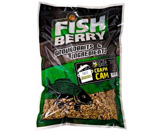 Lion Baits Зерновой коктейль СВАРИ САМ "Замануха универсальная" - 1 кг, Вкус: Замануха универсальная, фото 