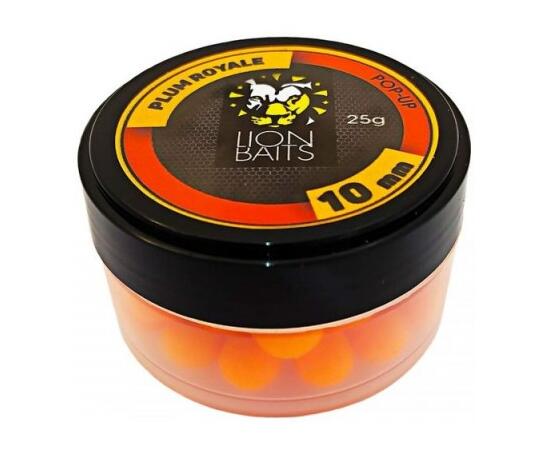 Lion Baits Бойл (pop-up) Plum Royale 10 мм - 25 г, Вкус для группировки: PLUM ROYALE (королевкая слива), фото 