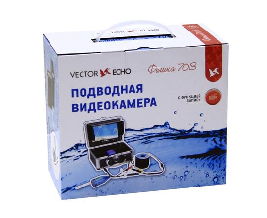 Подводная видеокамера Фишка 703 (24 диода - 12ir+12led) с функцией записи, фото , изображение 2