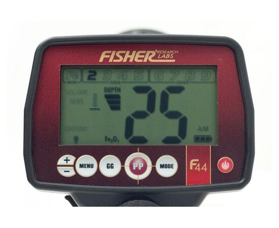 Металлоискатель Fisher F44 Bundle с катушкой 7x11" DD, фото , изображение 3