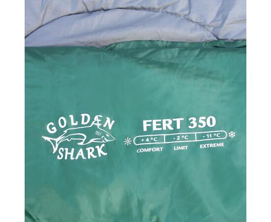 Спальный мешок Golden Shark Fert 350, 220х75см правая молния, фото , изображение 5